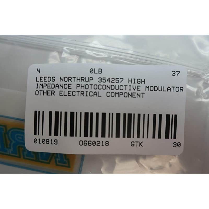 354257 HIGH IMPEDANCE PHOTOCONDUCTIVE Modulator D660218