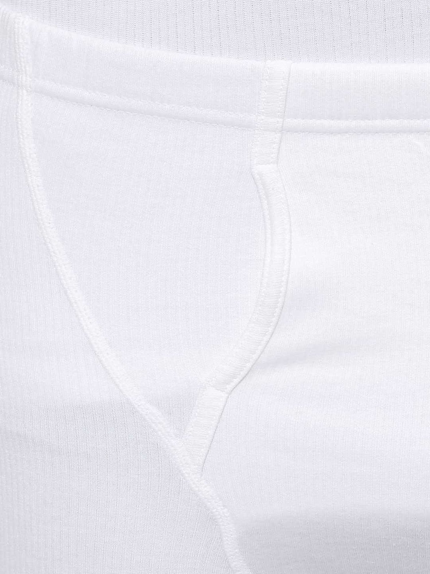 Bodycare White Regular Fit Thermal Bottoms