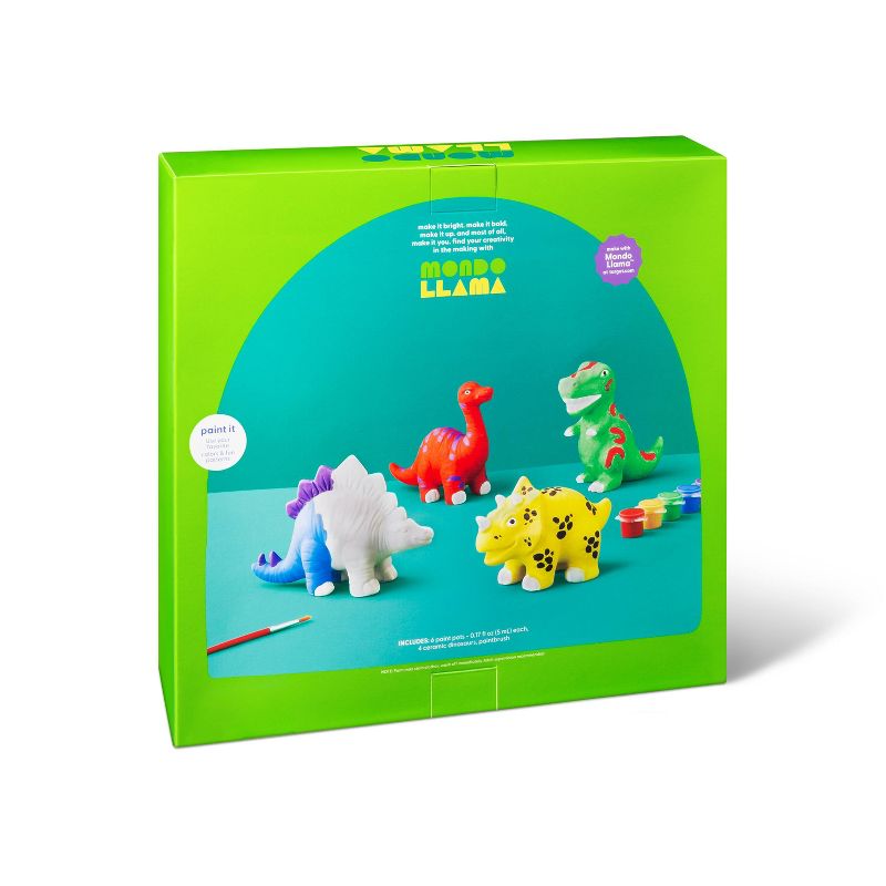 Paint-Your-Own Ceramic Dinosaurs Kit - Mondo Llama™