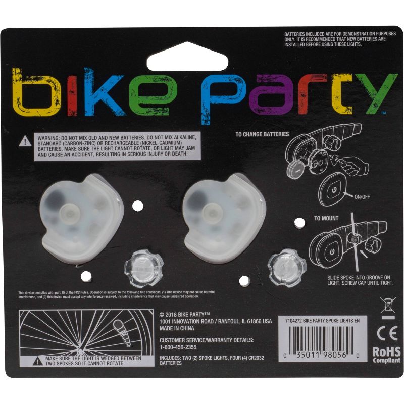 Bike Party Spoke LED Light Set