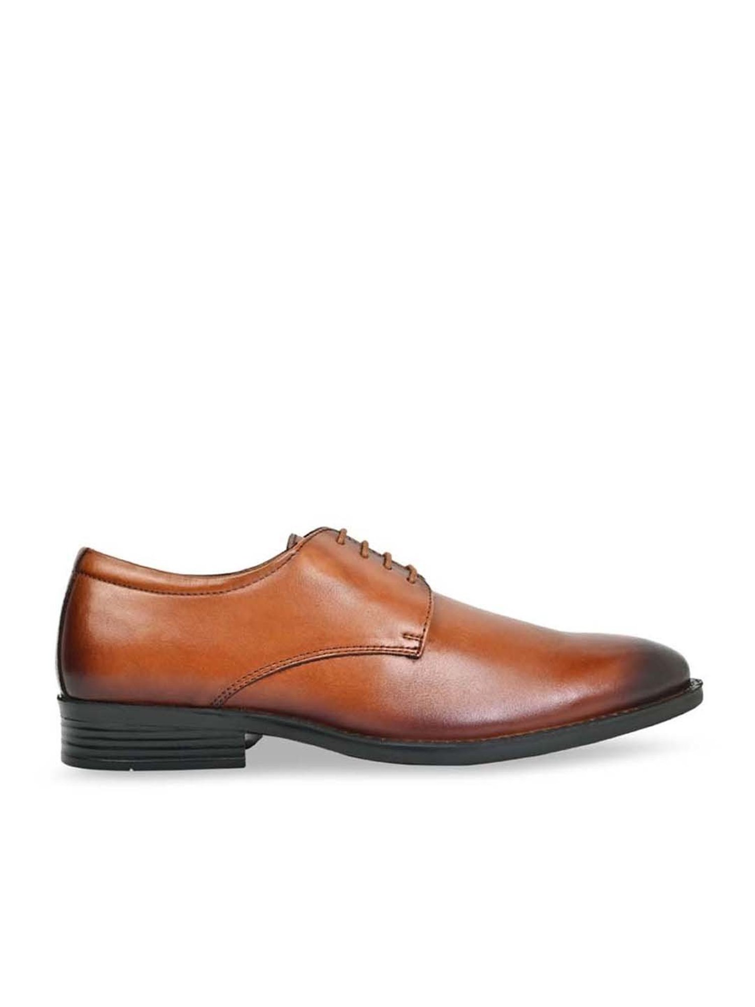 Regal Men's Tan Derby Shoes
