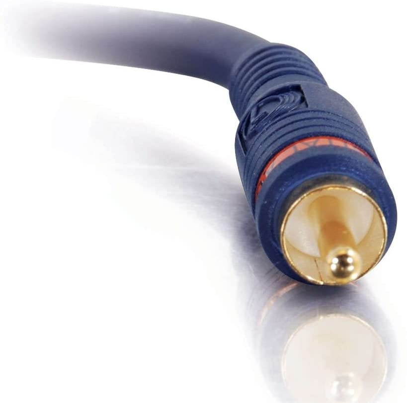 40008 Velocity S/PDIF Digital Audio Coax Cable Blue (1.5 Feet 0.45 Meters)