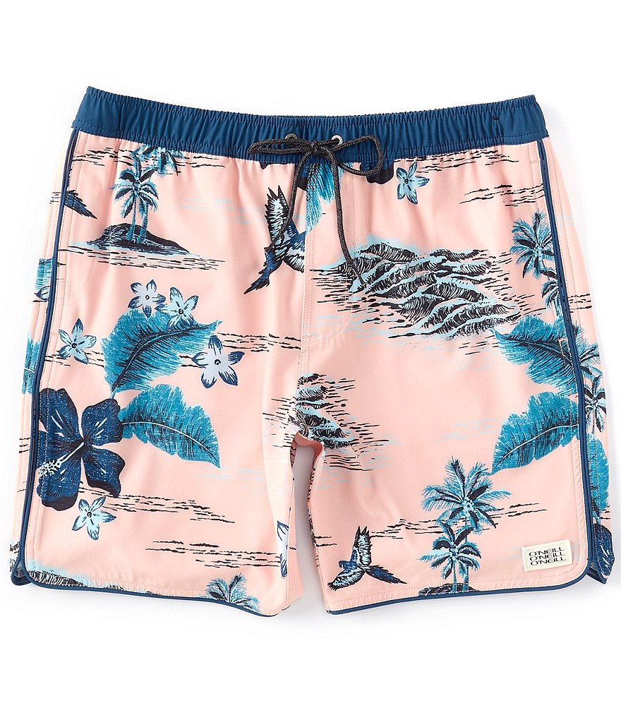 O'Neill Hyperfreak Exchange 17#double; Outseam Swim Volley Shorts