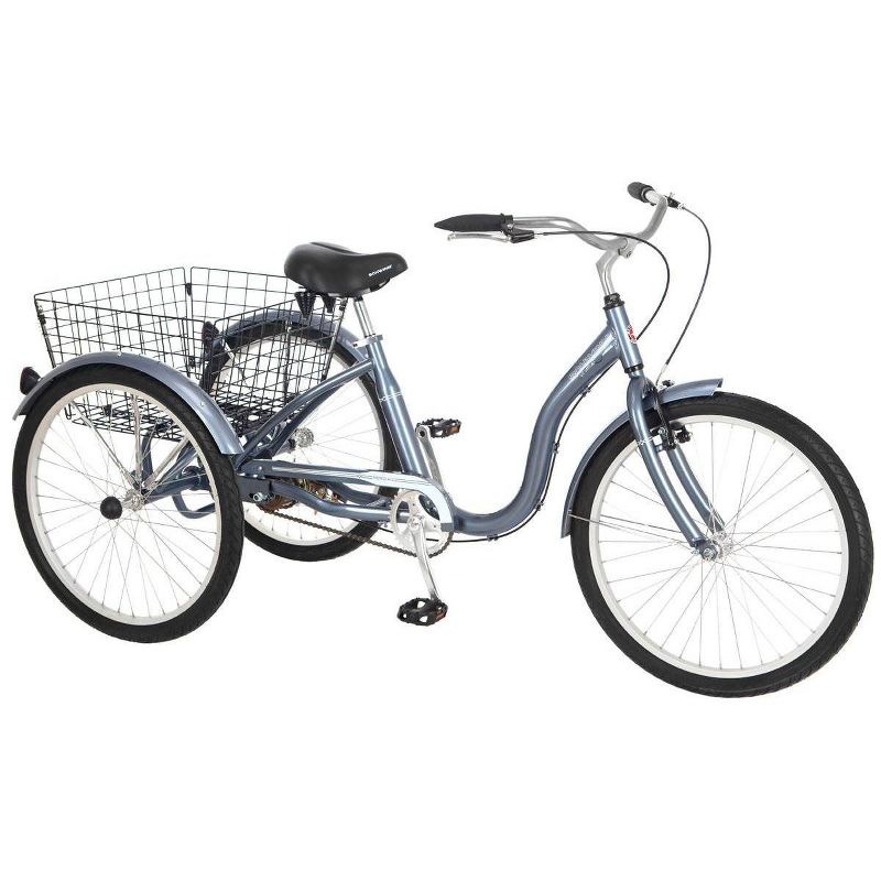 Schwinn Meridian 24" Cruiser Tricycle - Blue