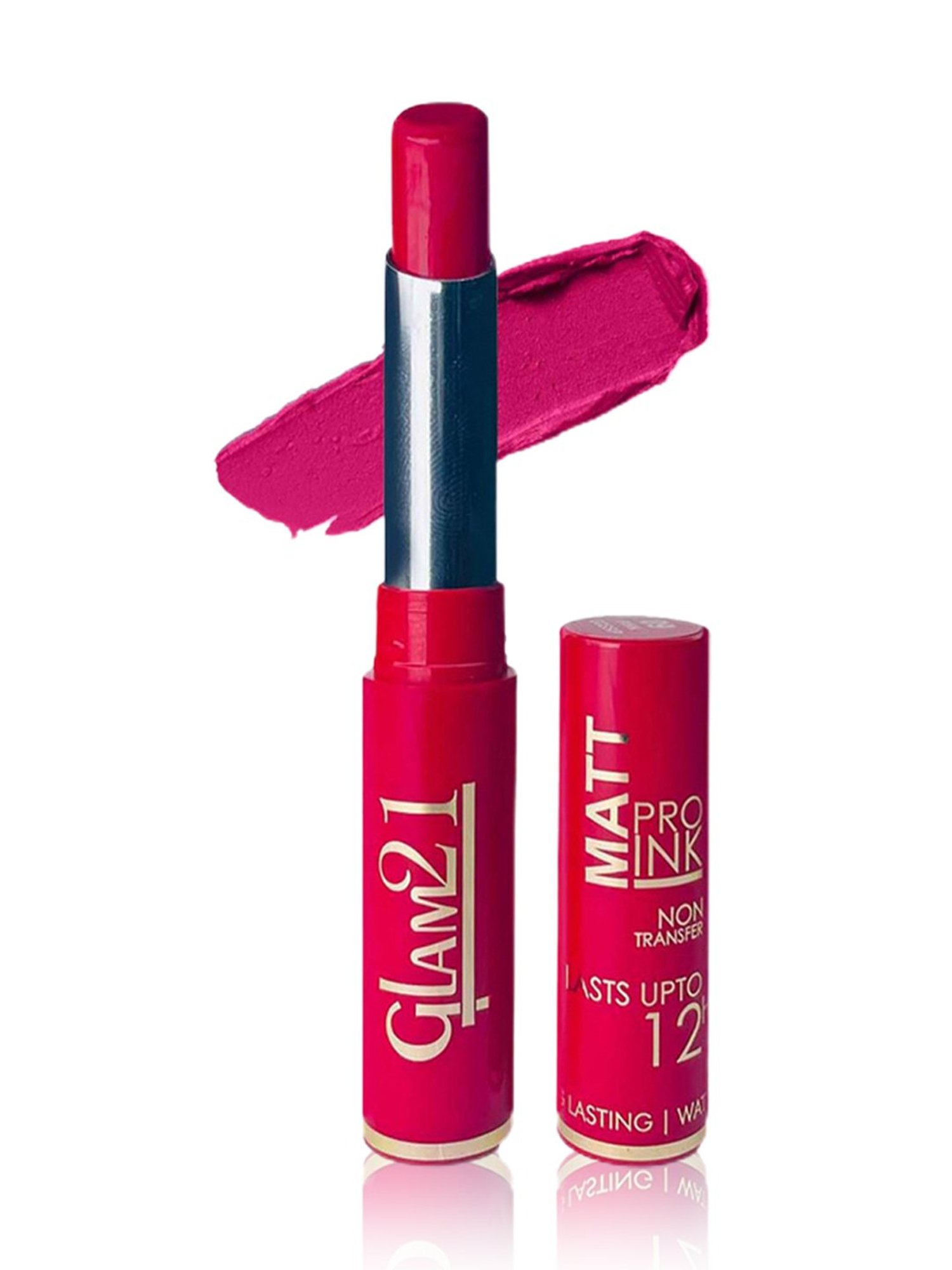 Glam21 Matt Pro Ink Non Transfer Lipstick 08 Flaming Fuchsia - 3 gm