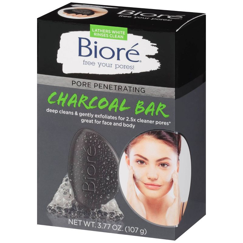 Biore Pore Penetrating Charcoal Bar - 3.77oz