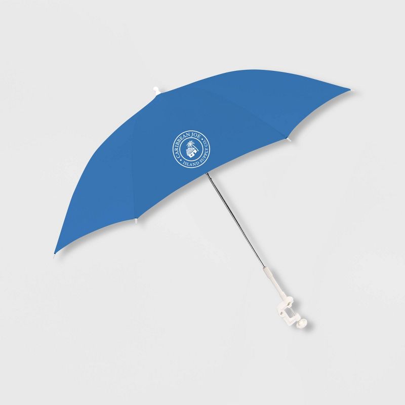 Caribbean Joe Outdoor Beach Stick Umbrella - Blue