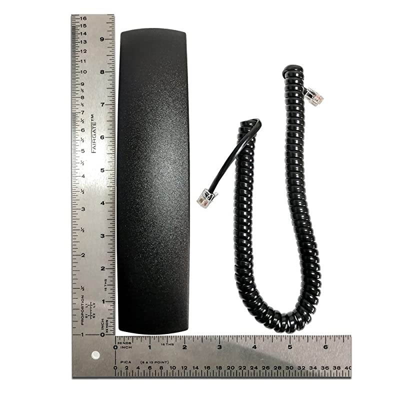 Replacement Handset with 9ft Curly Cord Compatible with Siemens/Rolm Optiset (Hicom) Series Units