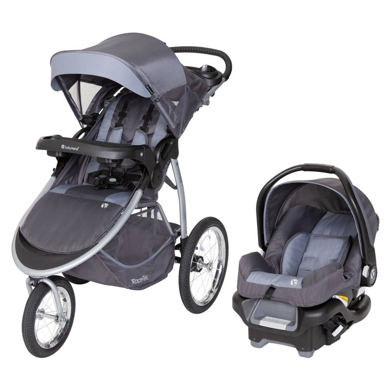 Cybex Eezy S+2 Travel System with Aton 2 Infant Car Seat - Deep Black