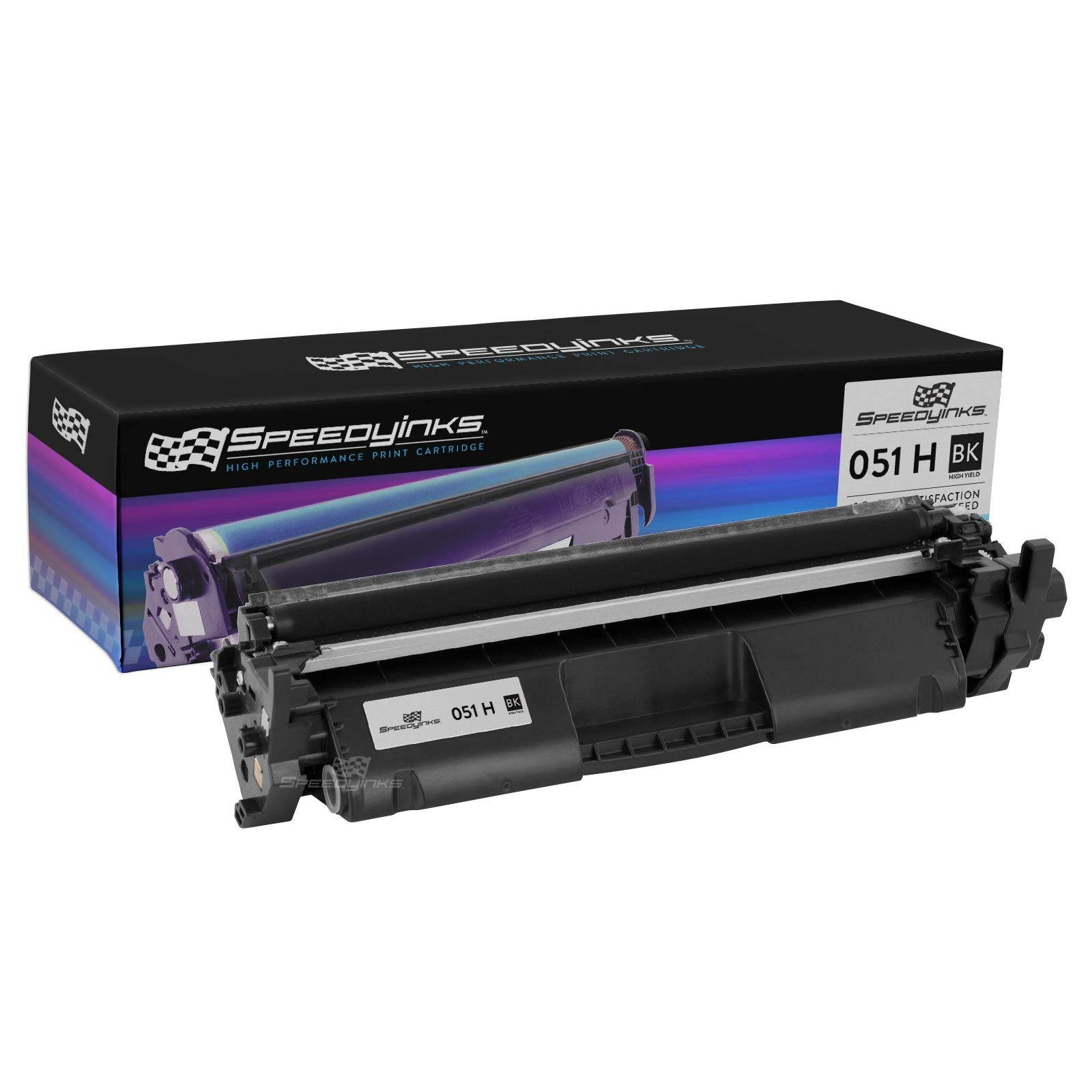 Speedy Inks Compatible Toner Cartridge Replacement for Canon 051H 2169C001 High Capacity (Black)