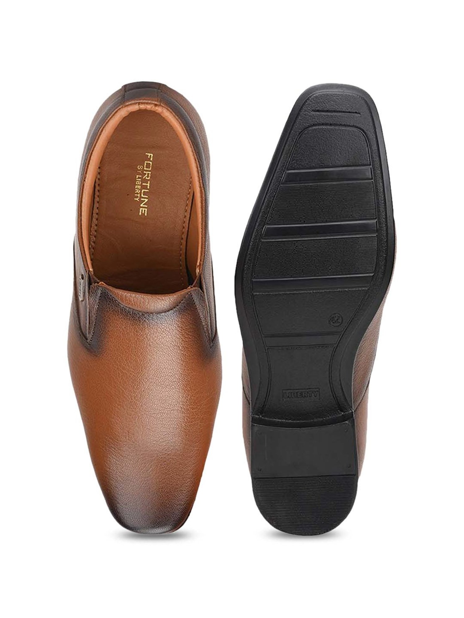 Fortune By Liberty Men's Tan Formal Loafers