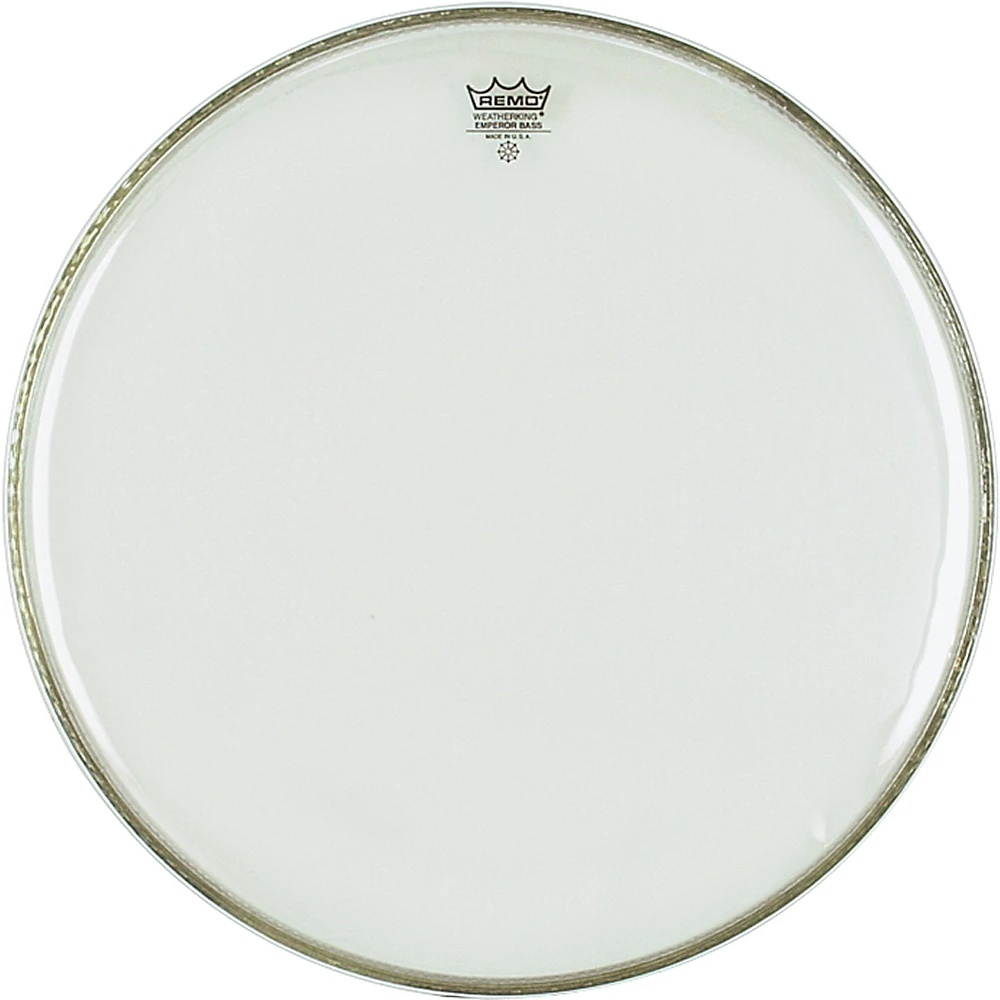 Remo Emperor Bass Drum Head, Clear, 20-inch Diameter BB1320-00 REMO