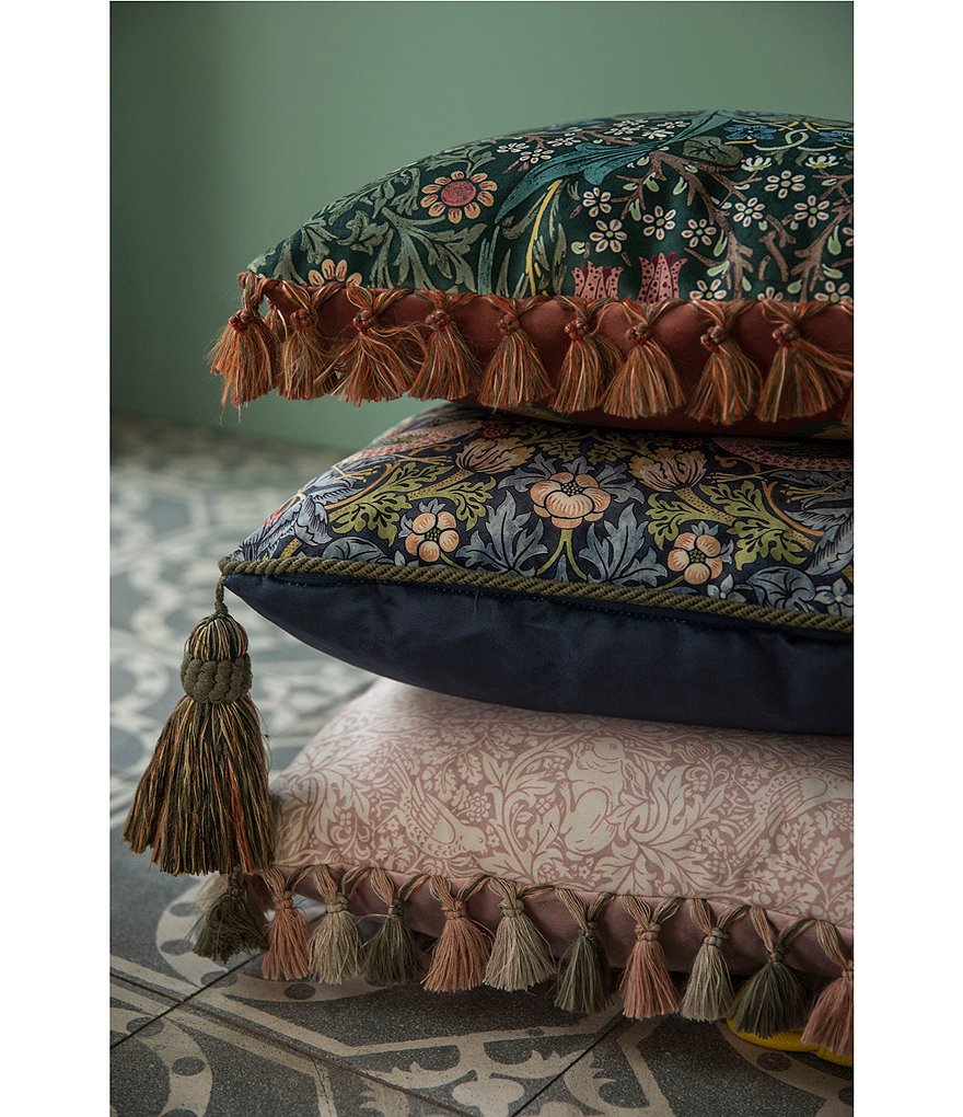 Edgehill Collection Hand-Woven Rattan Market Basket