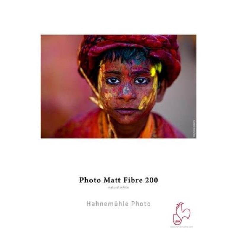 Hahnemuhle Matt Fibre 200 InkJet Photo Paper, 44x100' Roll #10643100