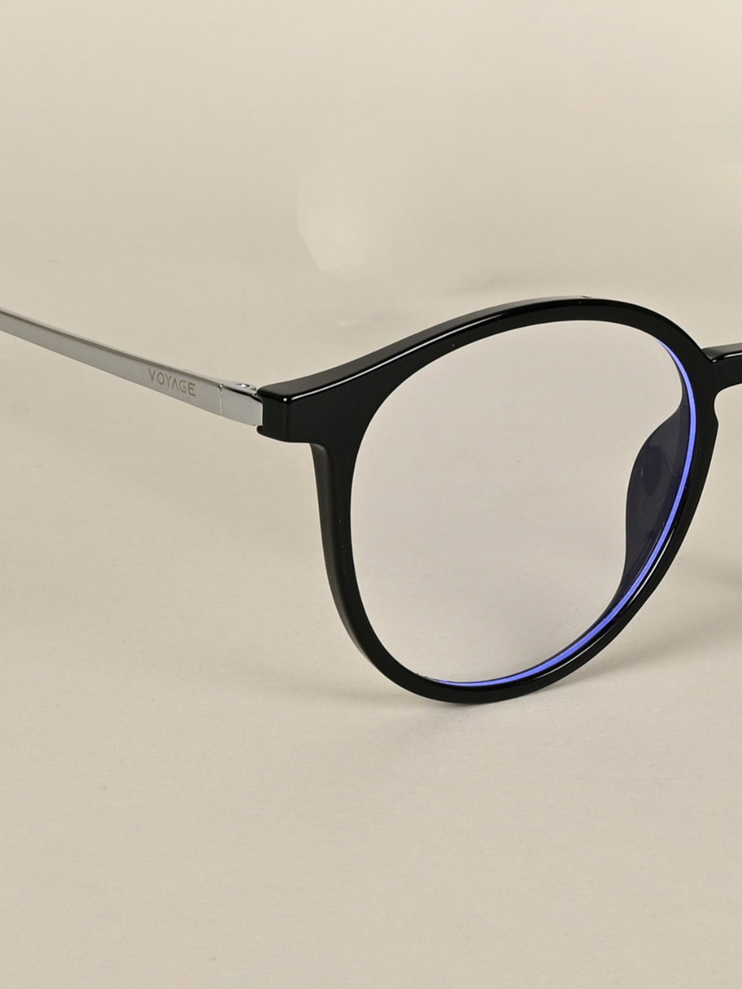 Voyage Clear Wayfarer UV Protection Unisex Sunglasses