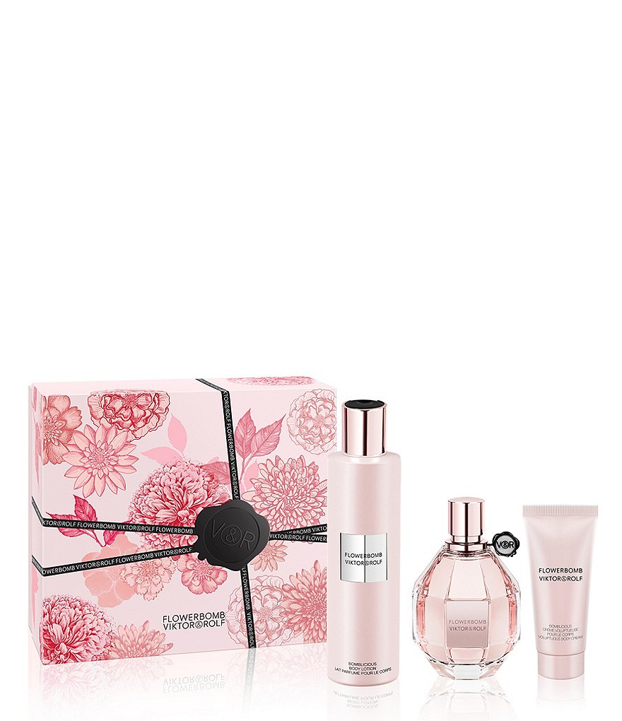 Viktor & Rolf Flowerbomb 3 Piece Luxury Gift Set