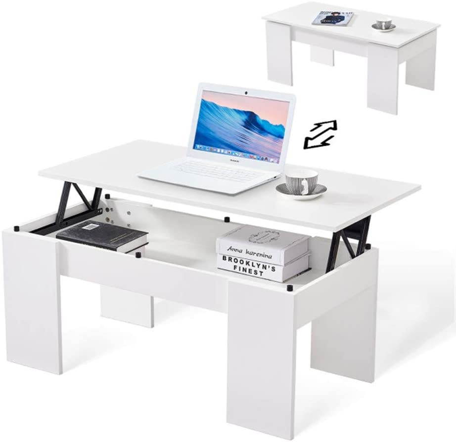Lifetech Computer Desk 43.3" Modern Study Writing Desk for Home Office Simple Small Desk for Small Spaces, Black