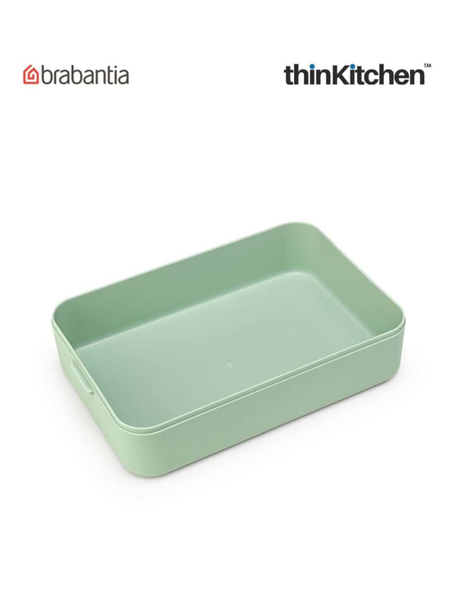 Brabantia Green Plastic Make & Take Large Lunch Box (2 L)