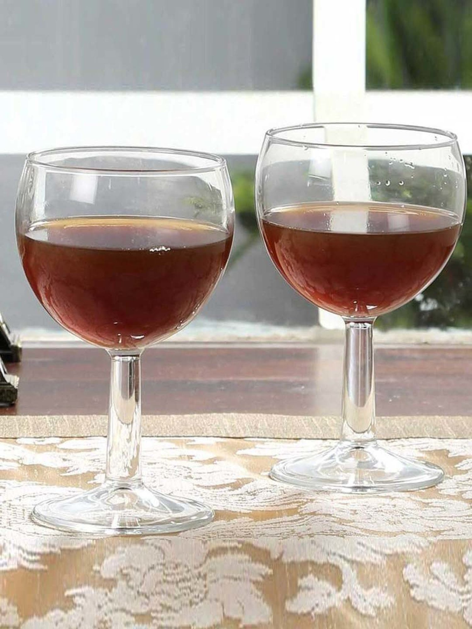 Pasabahce Transparent Banquaet Stem Glasses (0.225 L) - Set of 2