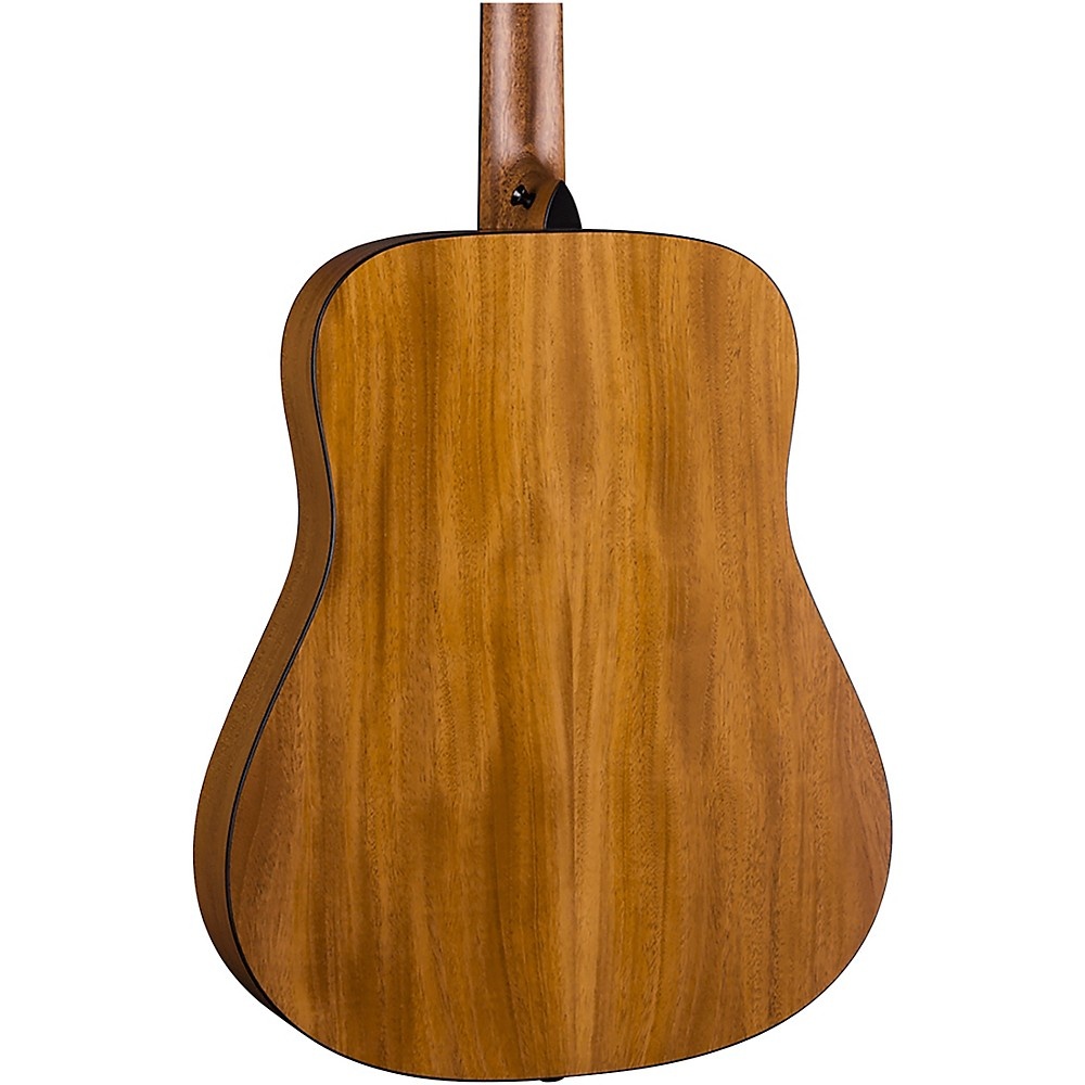 Luna Guitars Art Recorder Dreadnought Acoustic Guitar Natural