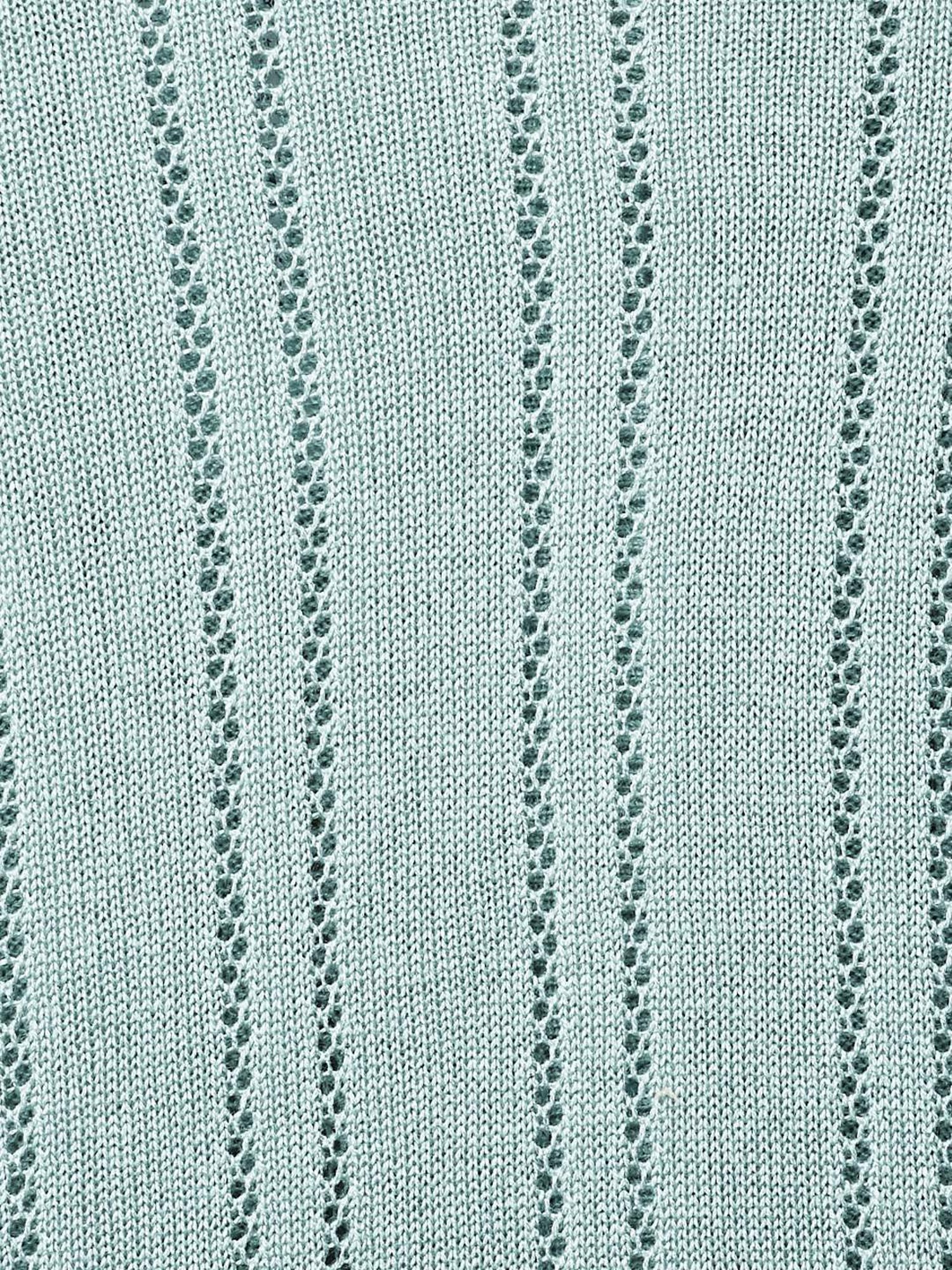 Honey by Pantaloons Blue Self Pattern Cardigan