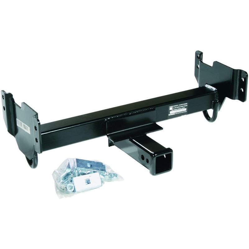 Draw-Tite 65025 Custom Front Mount 2 Inch Square Receiver 9,000 Pound Gross Trailer Weight Tow Trailer Hitch for Select Vehicles