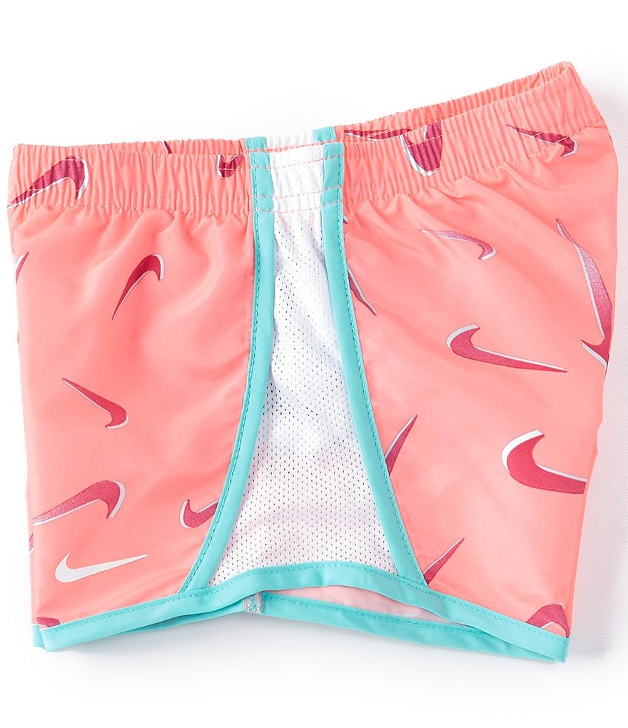 Nike Little Girls 2T-6X Swoosh Tempo Shorts