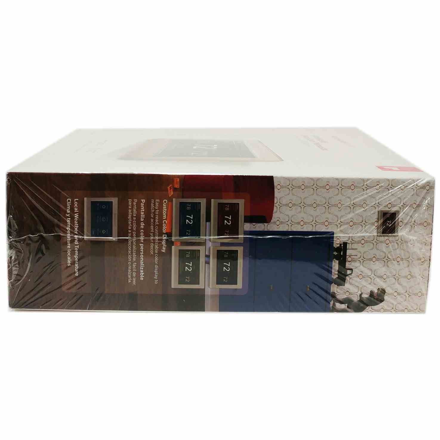 Honeywell Home - Smart Color Thermostat with Wi-Fi Connectivity, 7 Day Programmable, Customizable Color Touchscreen Display, ENERGY STAR Certified - Silver (RTH9585WF1004)