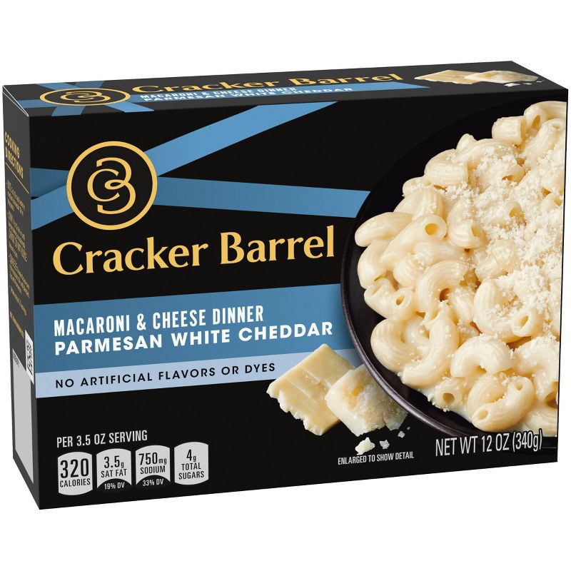 Cracker Barrel Parmesan White Cheddar Macaroni & Cheese - 12oz