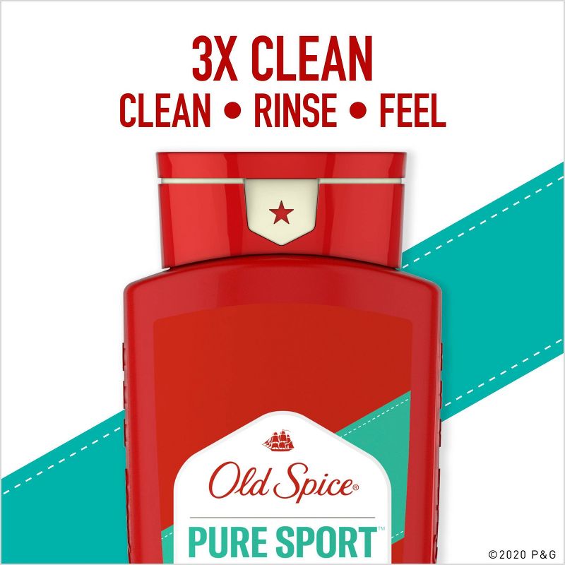 Old Spice High Endurance Pure Sport Body Wash - 24 fl oz