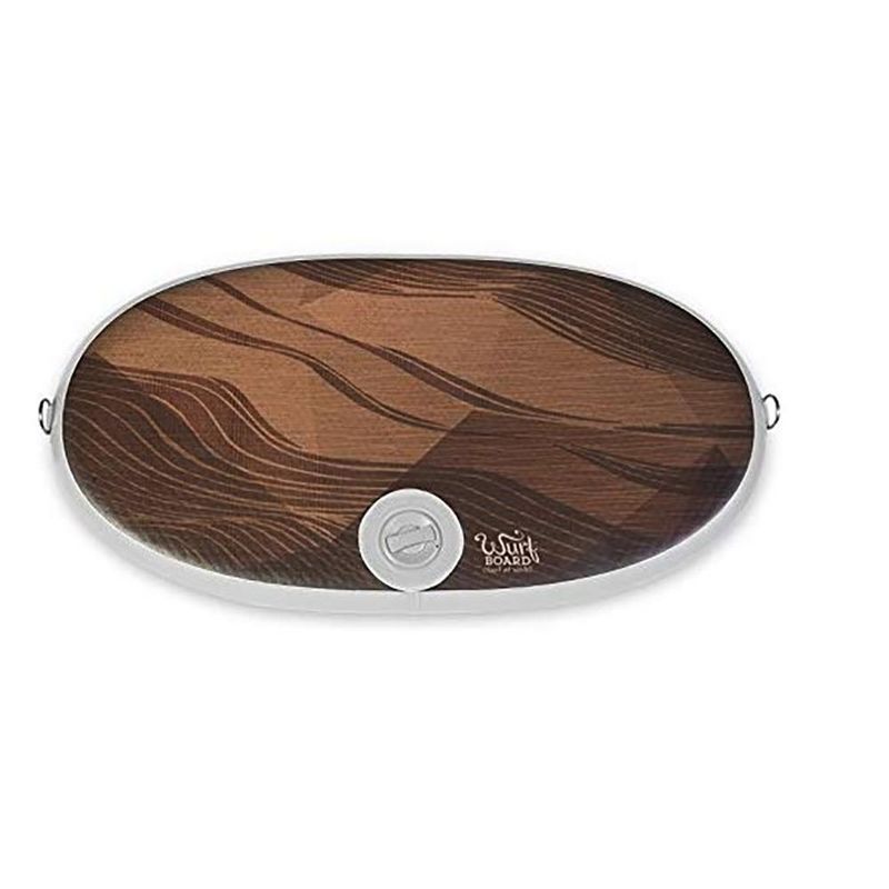 JumpSport Medium Wurf Board, Fully Adjustable Standing Desk Anti-Fatigue Mat for Home and Offices, Coffee Maui