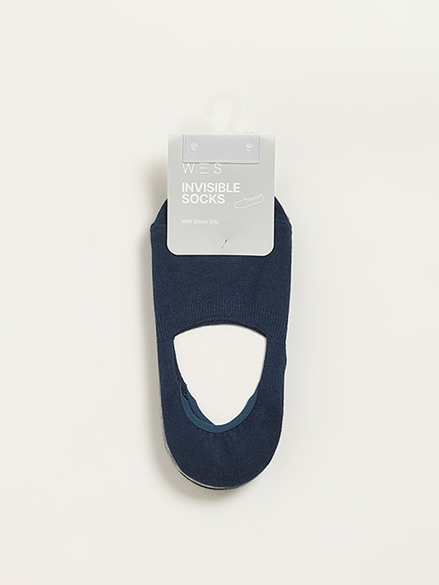 WES Lounge by Westside Multicolor Solid Invisible Socks - Pack of 3