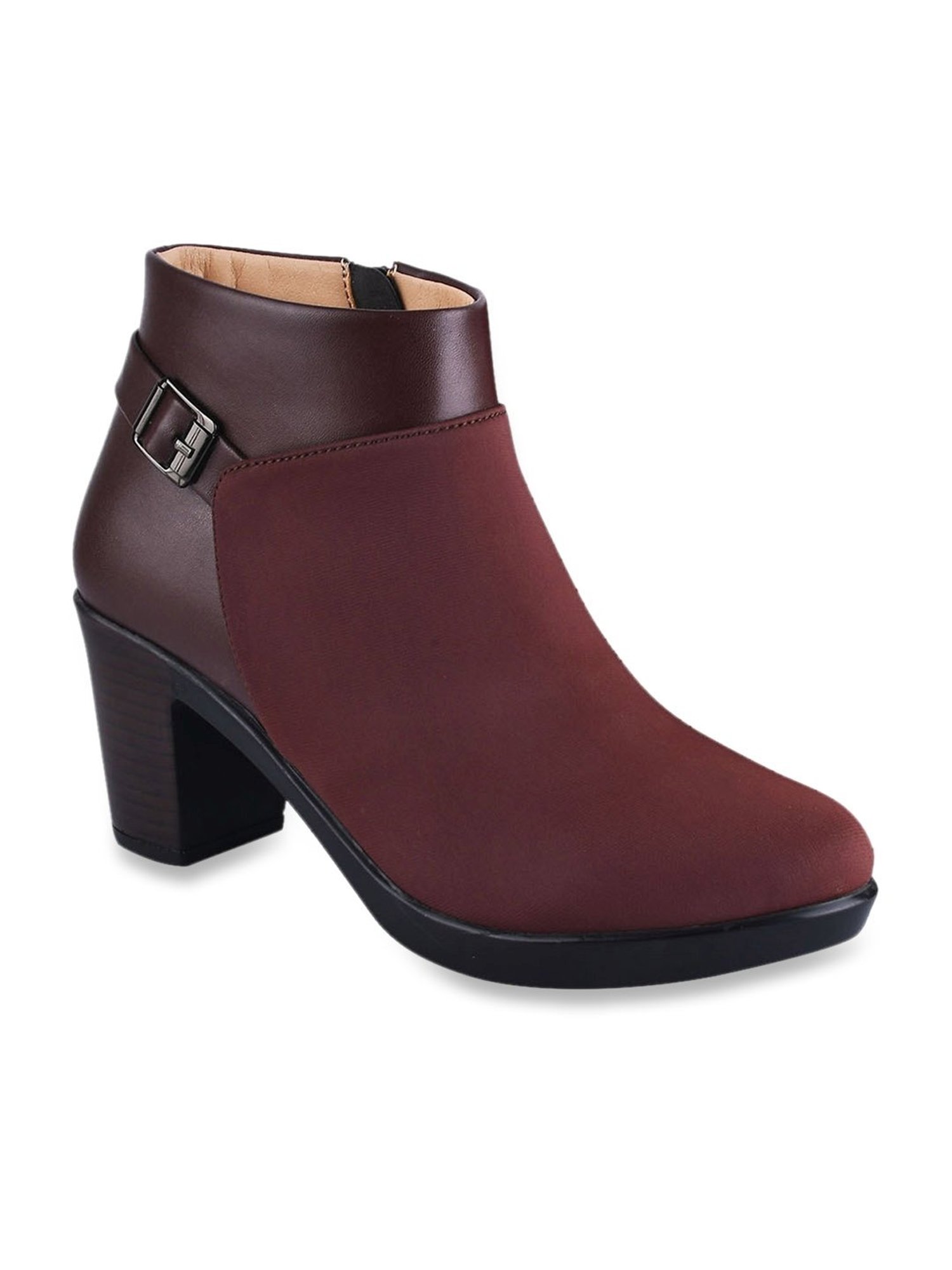 Bata Women's DEMI Brown Booties