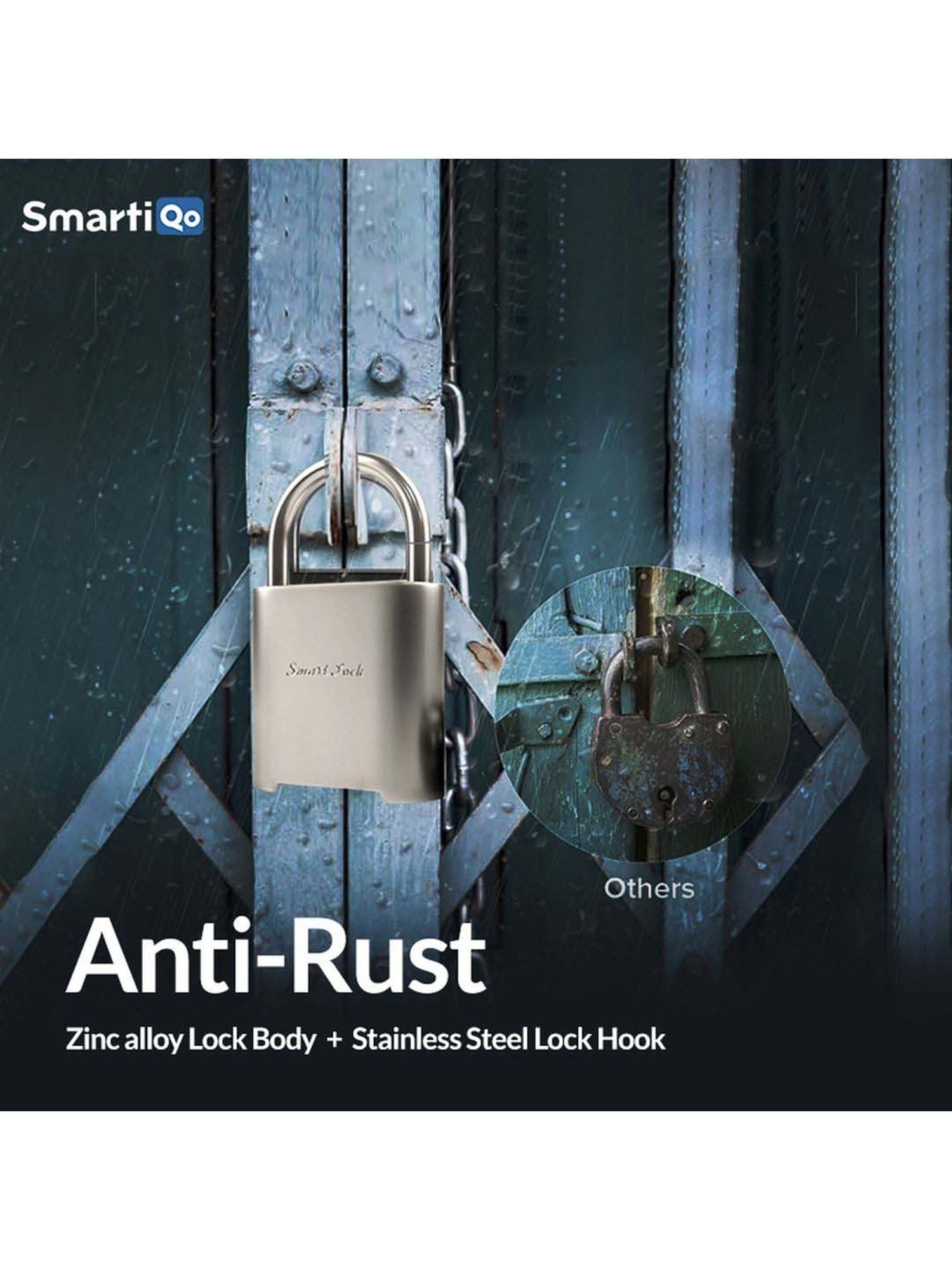 SmartiQo Passcode Padlock