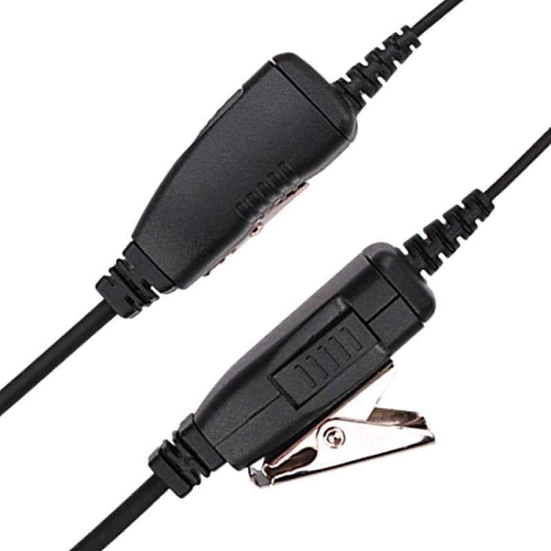 for Motorola CLP1040 Walkie Talkie 2 Way Radio with C Ring Single Wire Earpiece and Mic PTT