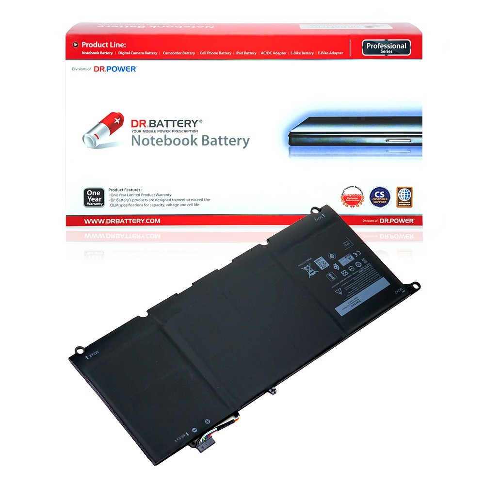 DR. BATTERY - Replacement for Dell XPS 13 9360 / 13 9360-3591SLV / 13 9360-D1505G / 13 9360-D1509 / 13 9360-D1605G / 13 9360-D1605T / 13 9360-D1609G / PW23Y / TP1GT / 0PW23Y