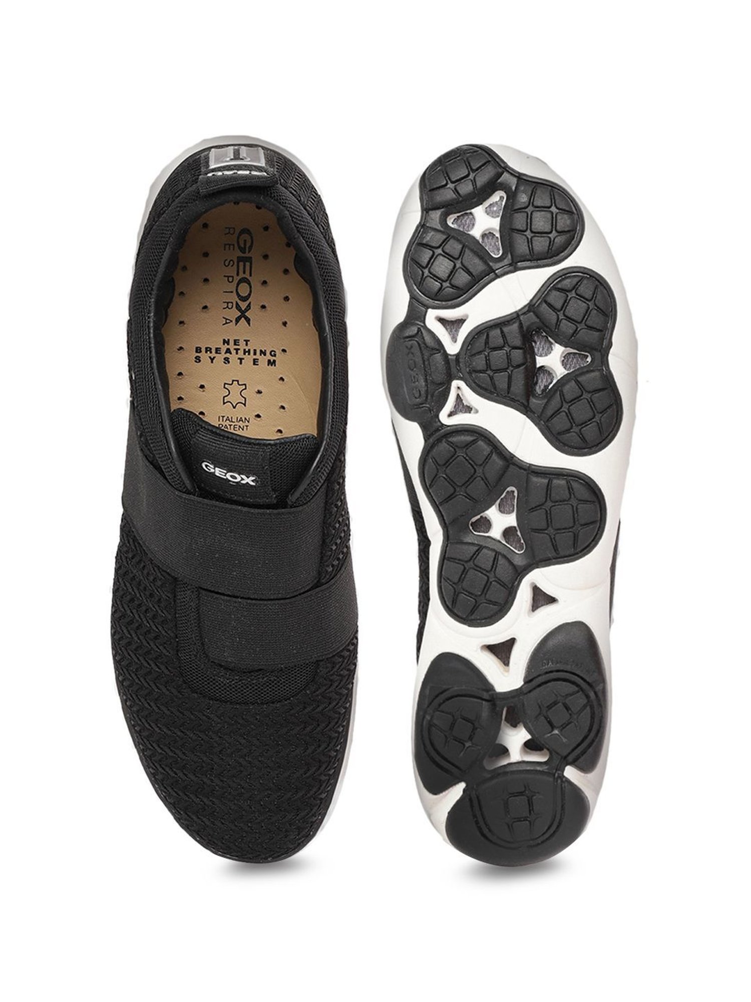 Geox Women's Black Running Shoes