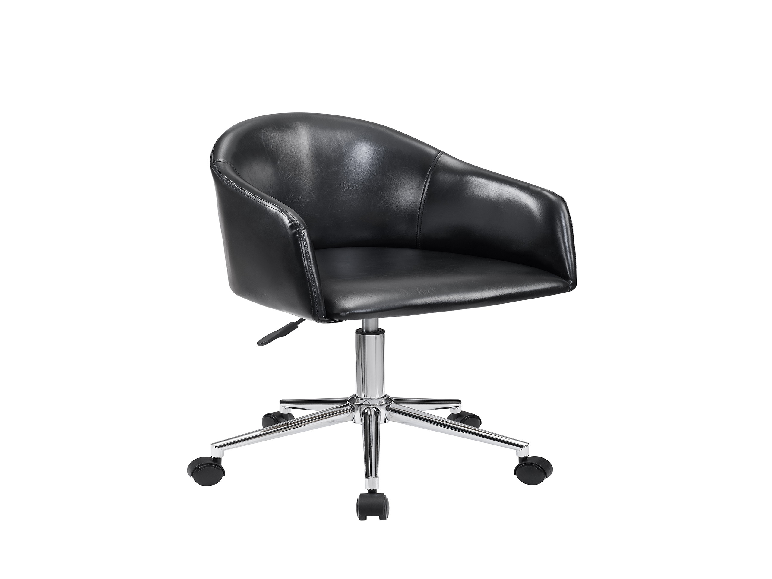 Art Leon Modern Adjustable Height Computer Desk Chair With Swivel Base For Home  Office