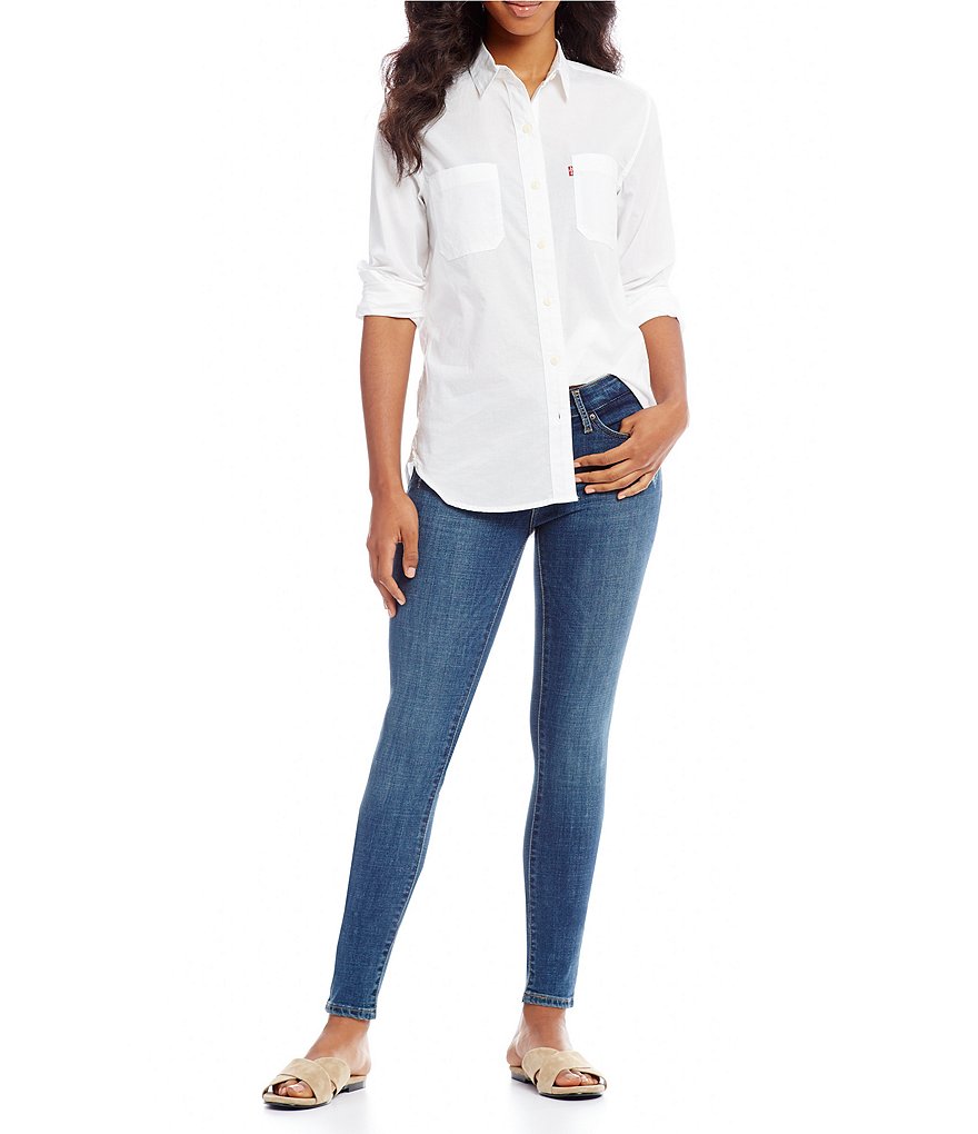 Levi's&reg; 711 Woven Stretch Skinny Jeans