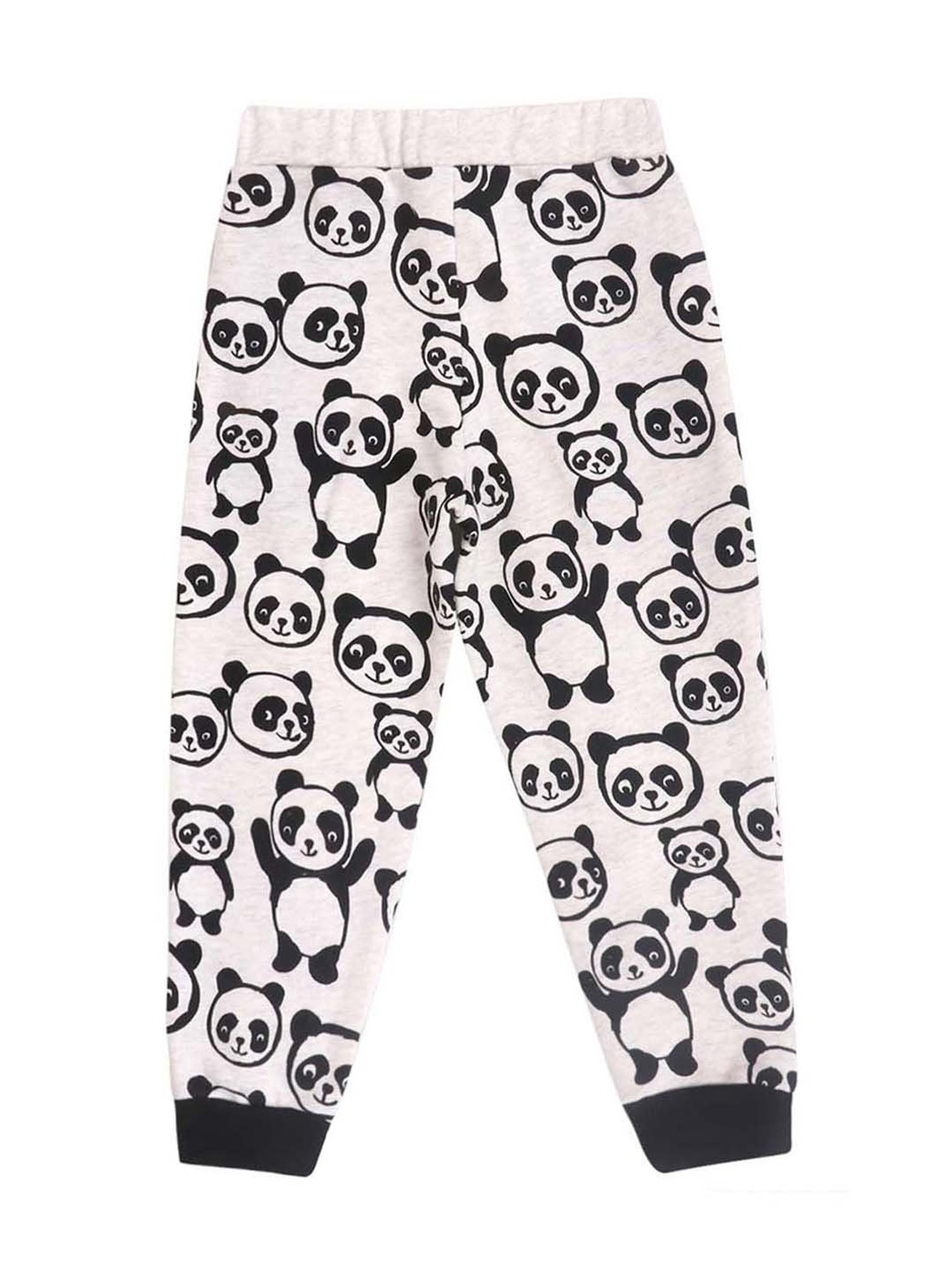 Lazy Shark Kids Grey Printed Joggers