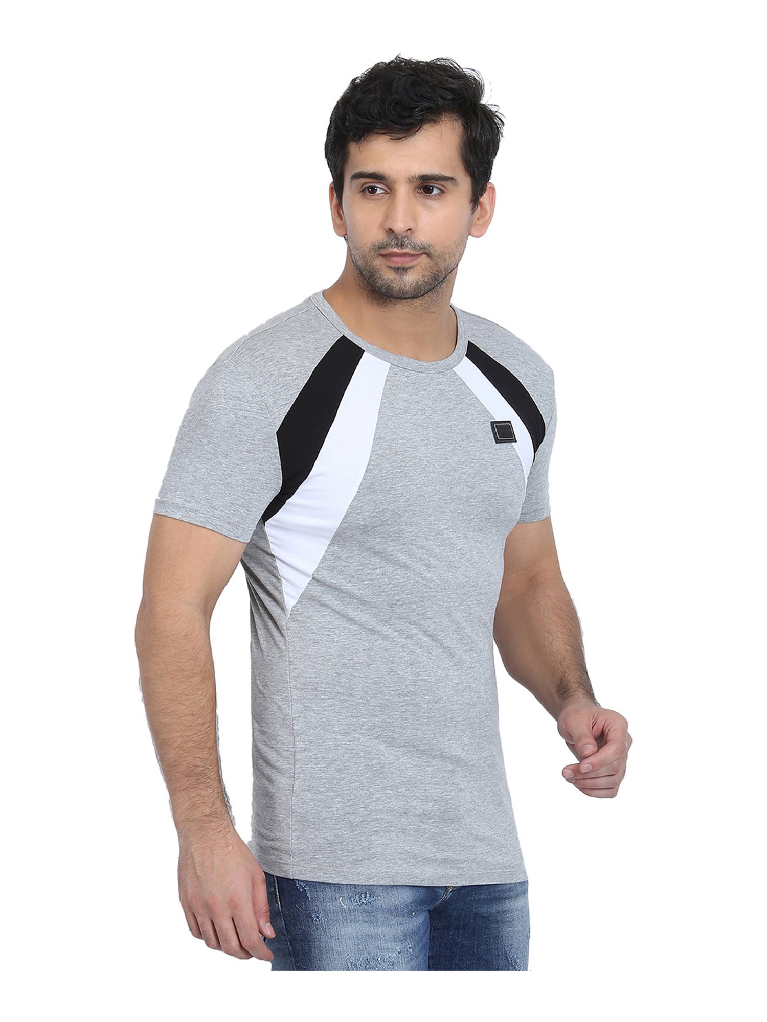 Antony Morato Grey Crew T-Shirt