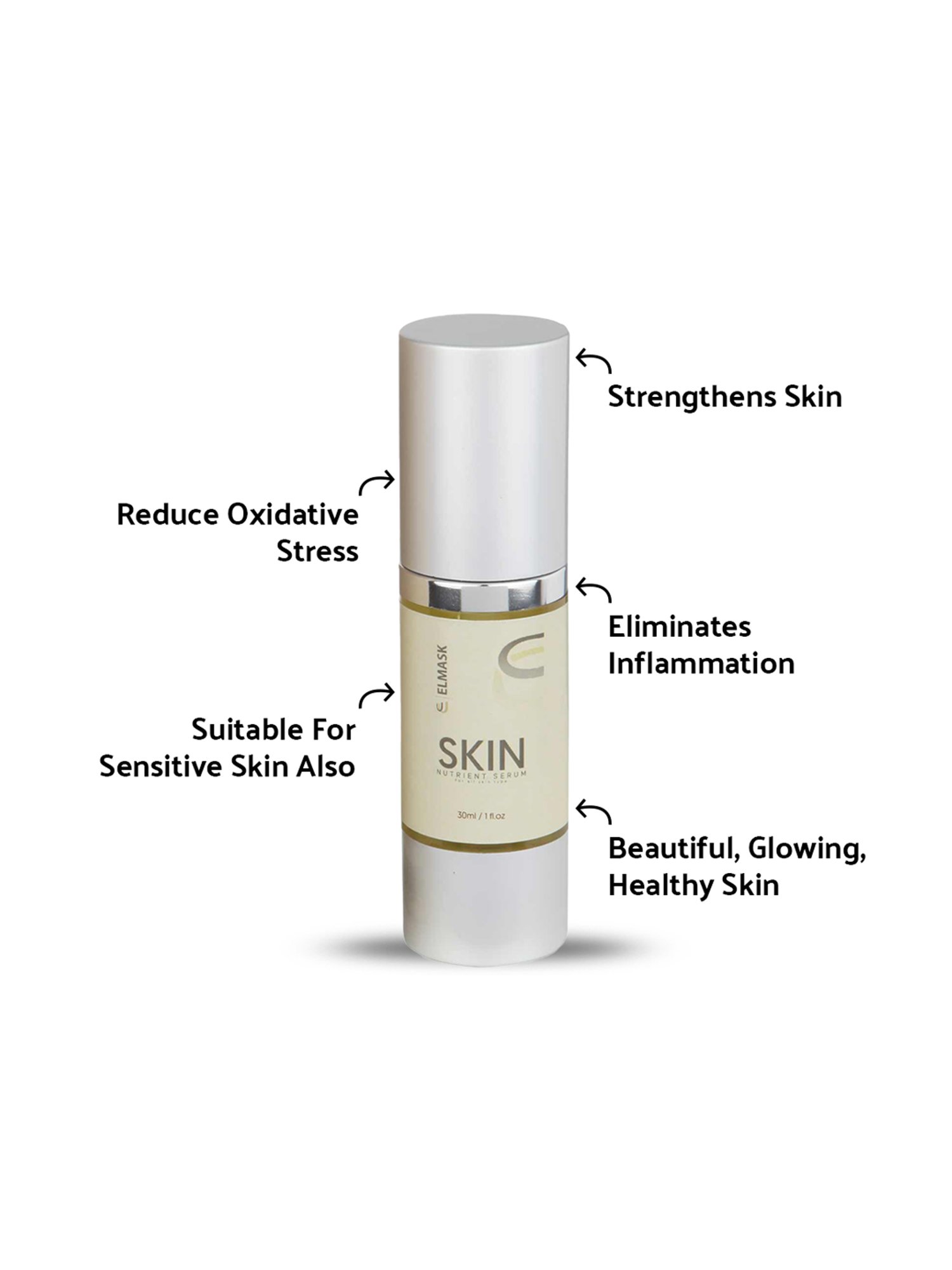 Elmask Vitamin C Skin Glow Nutrient Serum - 30 ml