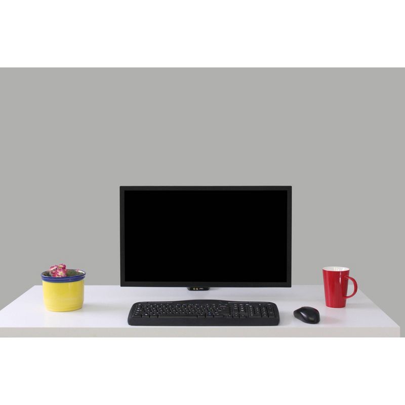 Amer Adjustable Monitor Mount, Up to 24", Black (AMR2CV) 