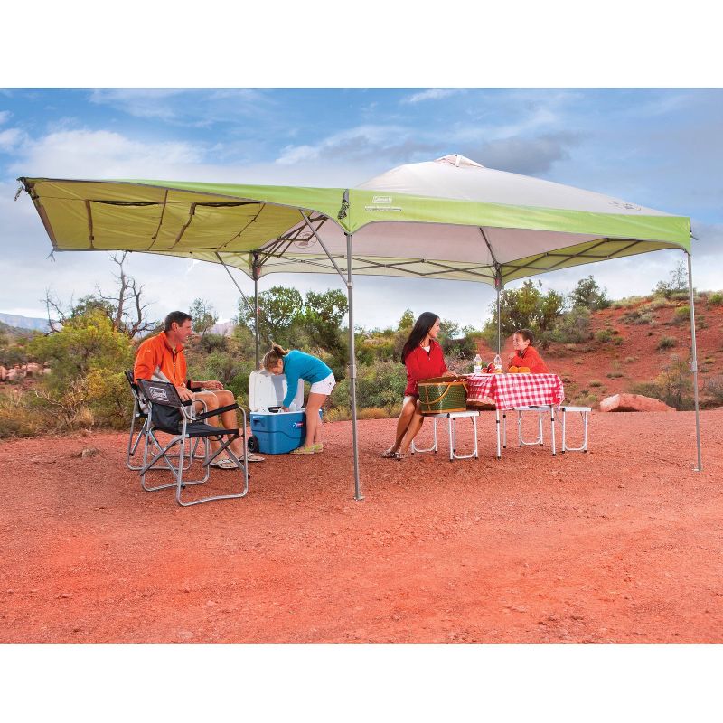 Quick Shade Weekender Elite 10 x 10 Foot Slant Leg Durable Pop Up Canopy, White