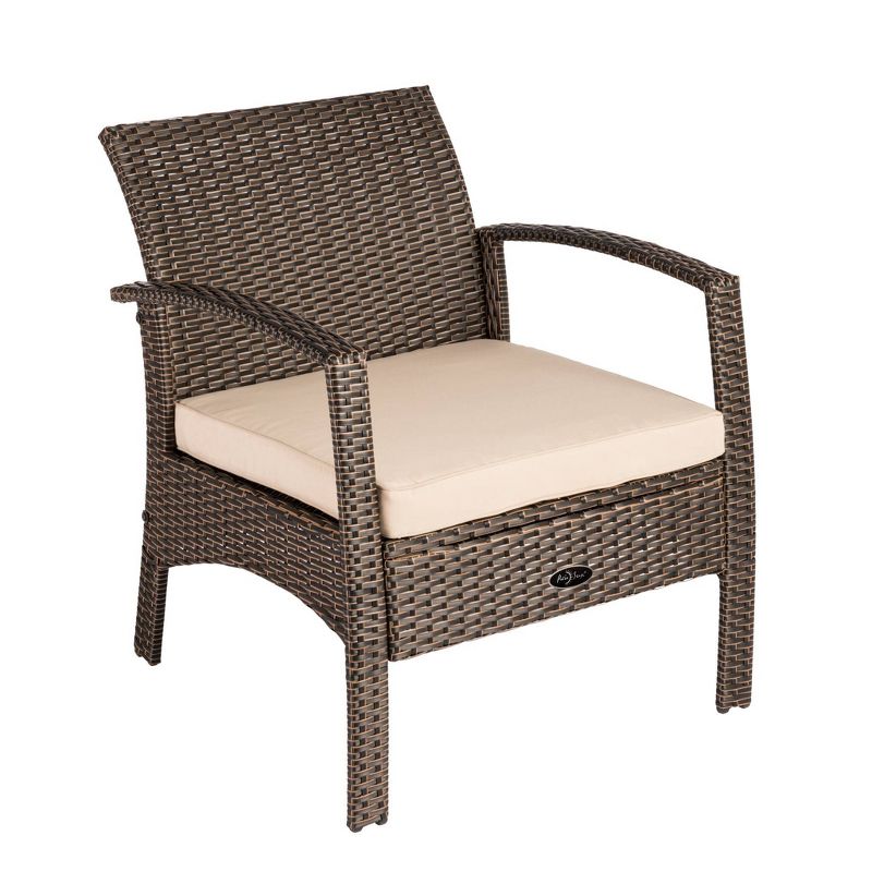 Bondi Wicker Outdoor Patio Arm Chair - Balkene Home