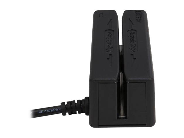 ID Tech IDMB-354133B MiniMag Duo Compact Dual Headed Magstripe Swipe Credit Card Reader