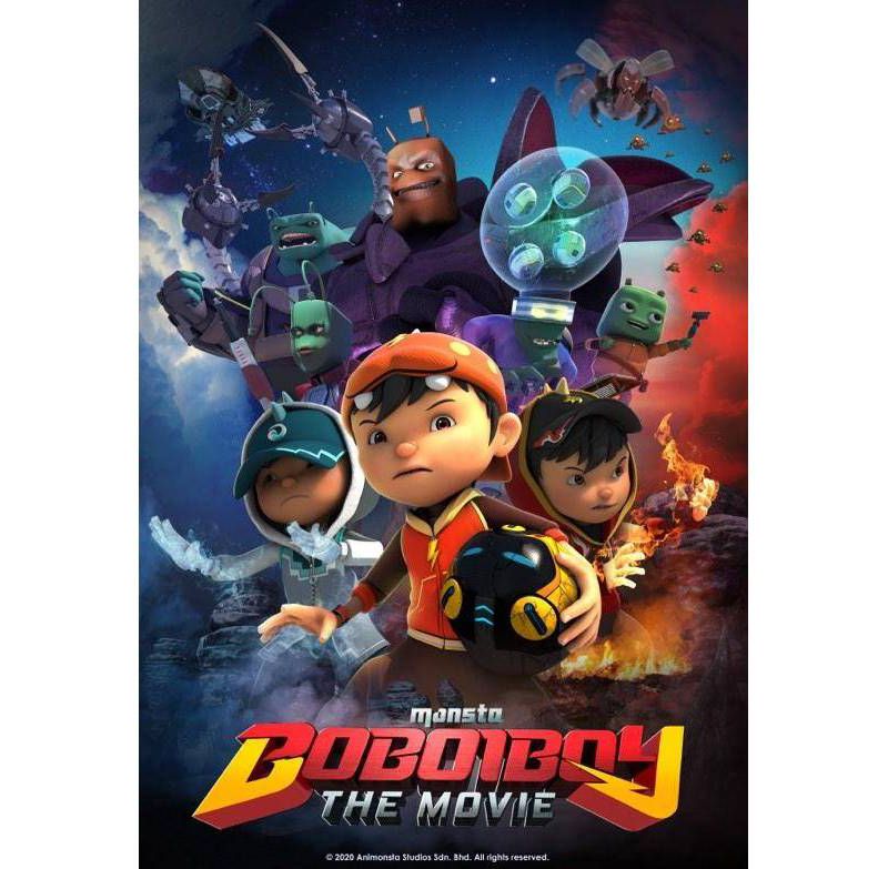 Boboiboy: The Movie (DVD)(2020)
