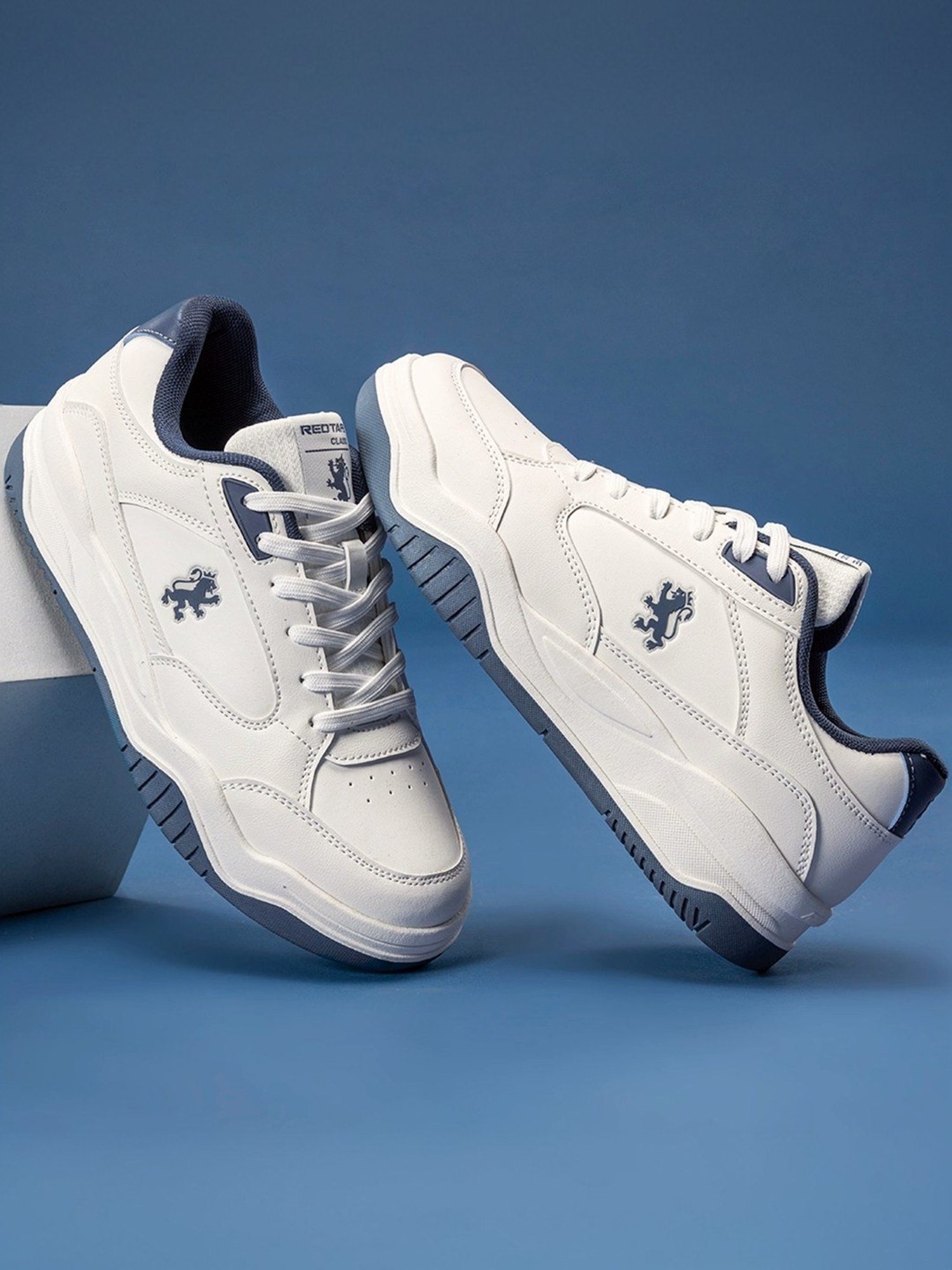 Red Tape Women's Edge Elevate White Sneakers