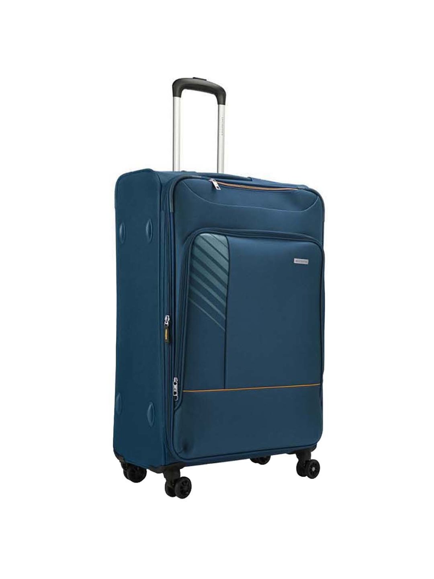 Aristocrat Blue Small Soft Cabin Trolley - 36 cm