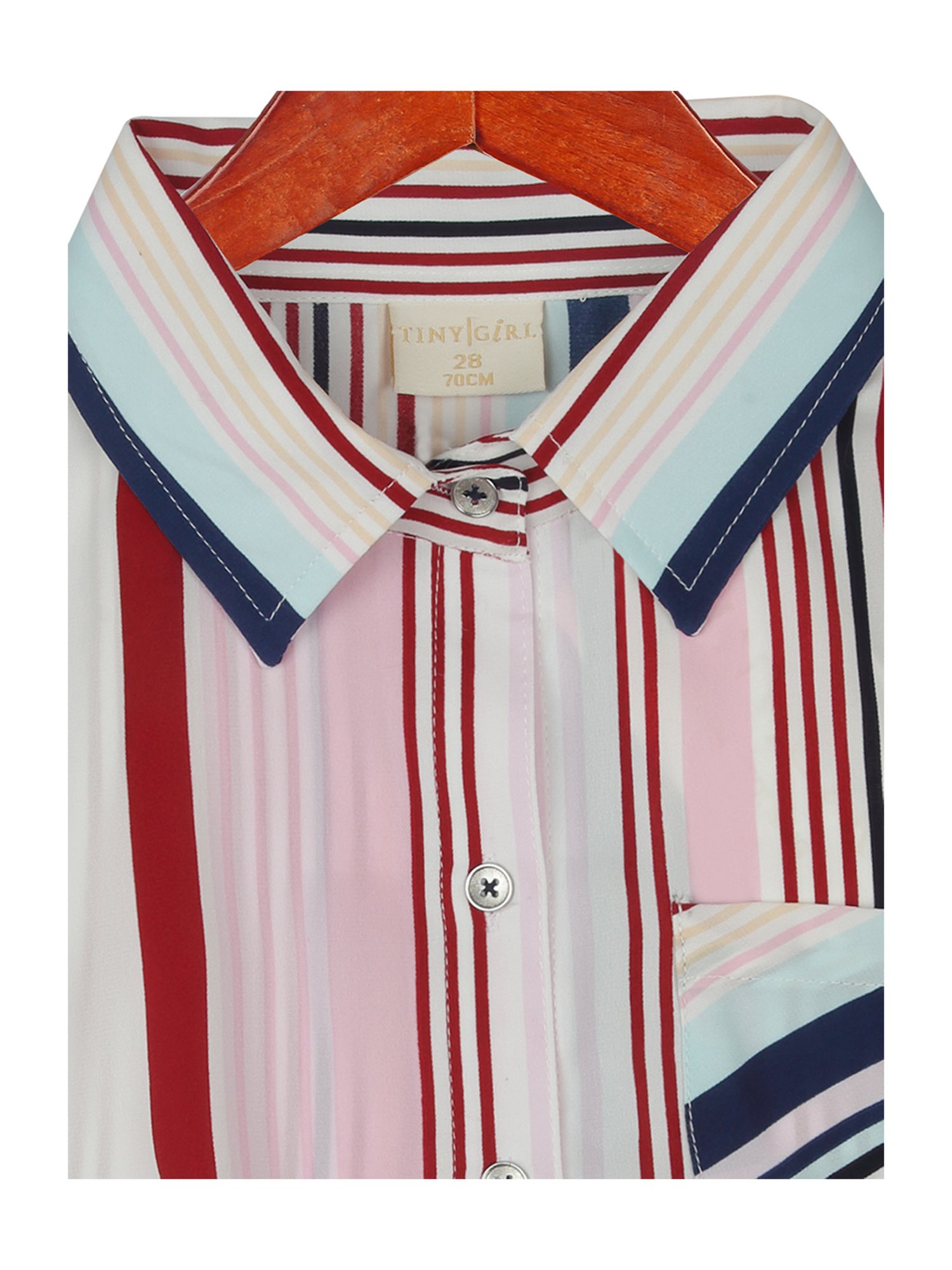 Tiny Girl Multicolor Striped Top